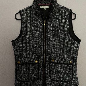 Telluride Clothing Co Black and White Spotted Vest
